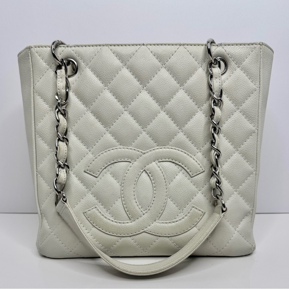 Chanel Caviar Leather Petite Shopping Tote (PST)